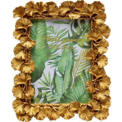 Фоторамка Ginkgo Leaf Gold 20x24cм, (золотий) 56503 у Києві купити kare-design меблі світло декор