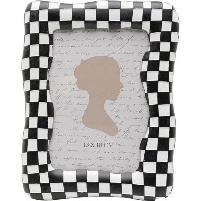 Фоторамки Checker Black 13x18cм, (біло-чорний) 57388 у Києві купити kare-design меблі світло декор