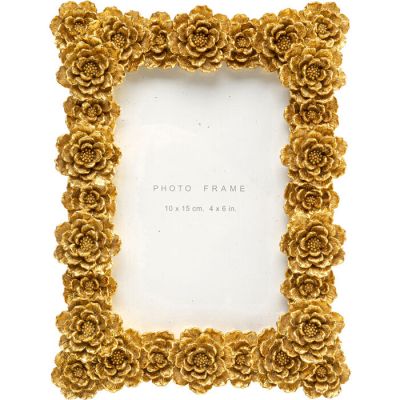 Фоторамка Flower 10x15cм, (золотий) 57881 у Києві купити kare-design меблі світло декор