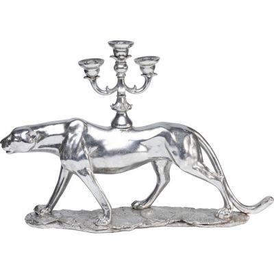 Свічник KARE DESIGN Leopard, 74 см, (срібний) 52985 у Києві купити kare-design меблі світло декор