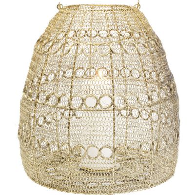 Свічник ліхтар KARE DESIGN Hayat Cone Brass, 37 см, (чорний) 53892 у Києві купити kare-design меблі світло декор