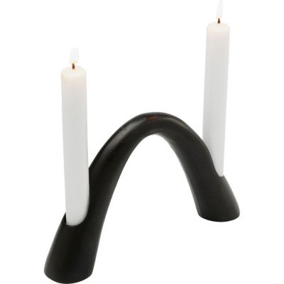 Свічник Bow Duo Black 13cm 57122 у Києві купити kare-design меблі світло декор