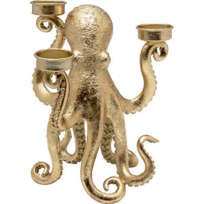 Свічник Octopus 23 см, (золотий) 57601 у Києві купити kare-design меблі світло декор