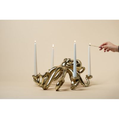 Свічник Octopus Gold 49 см, (золотий) 57713 у Києві купити kare-design меблі світло декор