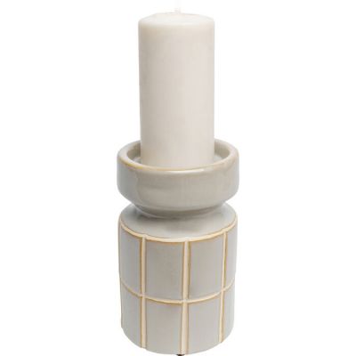 Свічник  Bliss Tile Light Grey 18cм, (сірий) 57972 у Києві купити kare-design меблі світло декор