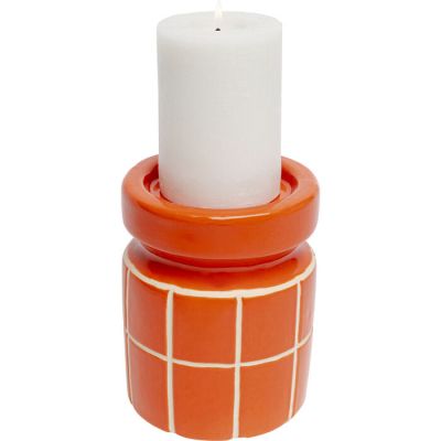 Свічник Bliss Tile Orange 14cм, (помаранчевий) 57973 у Києві купити kare-design меблі світло декор