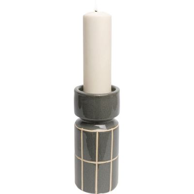 Свічник Bliss Tile Grey 25cм, (сірий) 57974 у Києві купити kare-design меблі світло декор