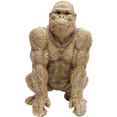Статуэтка Shiny Gorilla Gold 46cm 61562 в Киеве купить kare-design мебель свет декор