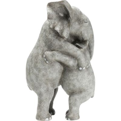 Статуетка KARE DESIGN Elephant Hug, 36 см, (сірий) 61603 у Києві купити kare-design меблі світло декор