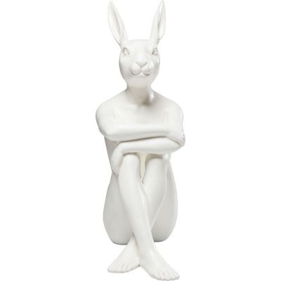 Статуетка KARE DESIGN Gangster Rabbit White, 39 см, (білий) 61534 у Києві купити kare-design меблі світло декор
