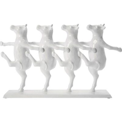 Статуетка KARE DESIGN Dancing Cows, 40 см, (білий) 69748 у Києві купити kare-design меблі світло декор