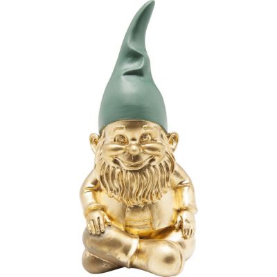 Статуетка Гном Zwerg Sitting Gold Green 19см 61590 у Києві купити kare-design меблі світло декор