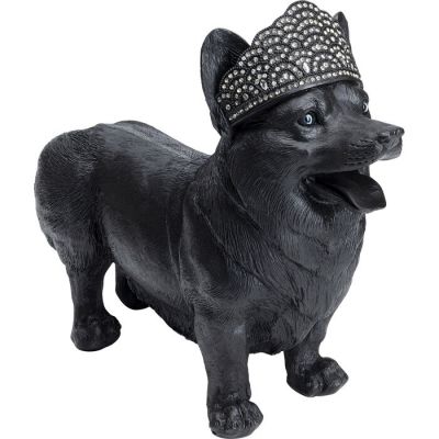 Статуетка KARE DESIGN Royal Standing Corgi Black, 52 см, (чорний) 52817 у Києві купити kare-design меблі світло декор