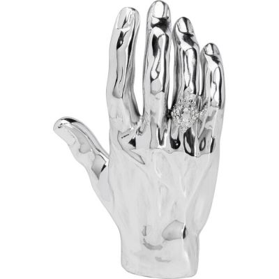 Декоративний об`єкт KARE DESIGN Mano Diamond Ring Silver, 35 см, (срібний) 52820 у Києві купити kare-design меблі світло декор