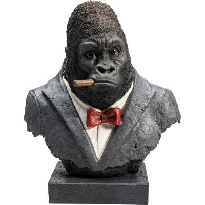 Декоративний об`єкт KARE DESIGN Smoking Gorilla, 48 см, (чорний) 52875 у Києві купити kare-design меблі світло декор