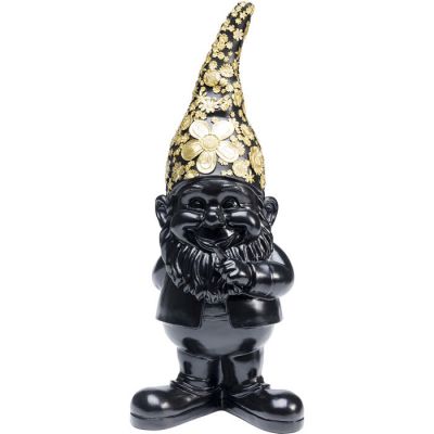 Статуетка KARE DESIGN Gnome Standing Black Gold, 45 см, (чорно-золотий) 52947 у Києві купити kare-design меблі світло декор