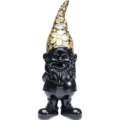 Статуетка KARE DESIGN Gnome Standing Black Gold, 61 см, (чорно-золотий) 52949 у Києві купити kare-design меблі світло декор