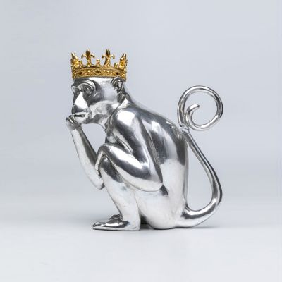 Статуетка Monkey King Lui Silver 35 53064 у Києві купити kare-design меблі світло декор