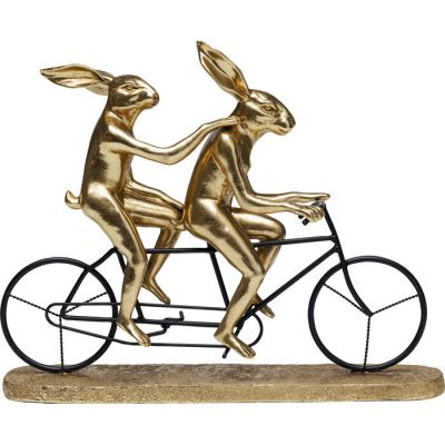Статуетка KARE DESIGN Tandem Rabbits, 34 см, (золотий) 53066 у Києві купити kare-design меблі світло декор