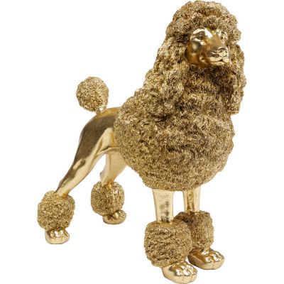 Статуетка KARE DESIGN Mrs Poodle Gold, 34 см, (золотий) 55292 в Киеве купить kare-design мебель свет декор