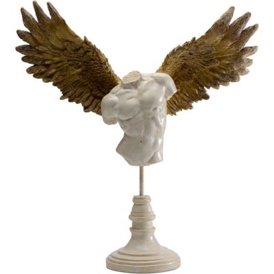 Декоративний об`єкт KARE DESIGN Angel Male, 45 см, (біло-коричневий) 57106 у Києві купити kare-design меблі світло декор