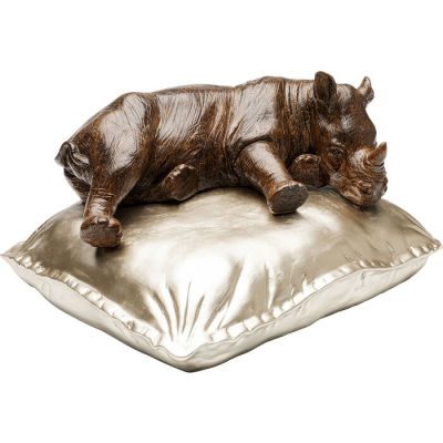 Декоративна фігура Sleeping Rhino 37cм, (коричневий) 56288 в Киеве купить kare-design мебель свет декор