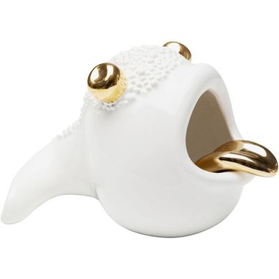 Декоративний об`єкт Funny Animal 14cм, (біло-золотий) 56379 у Києві купити kare-design меблі світло декор