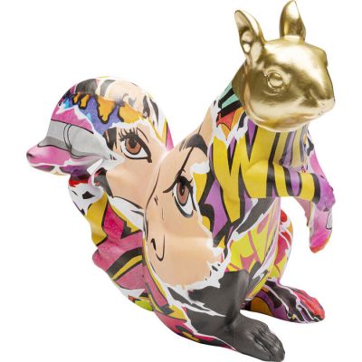 Декоративна фігура Graffiti Squirrel 22cм, (різнокольоровий) 56712 у Києві купити kare-design меблі світло декор