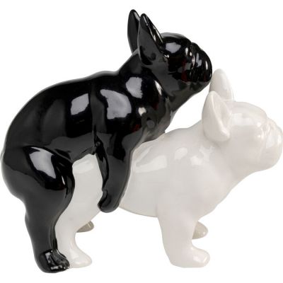 Декоративна фігура Love Dogs Black, (чорно-білий) 56836 у Києві купити kare-design меблі світло декор