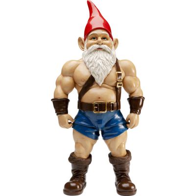 Декоративна фігура Gnome Muscle 60cm, (різнокольоровий) 57401 у Києві купити kare-design меблі світло декор