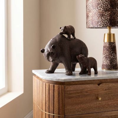 Декоративна фігура Bear Family 20cм, (коричневий) 57799 у Києві купити kare-design меблі світло декор