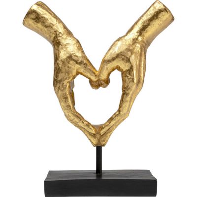 Декоративний об`єкт Heart Hands 33cм, (золотий) 57889 у Києві купити kare-design меблі світло декор