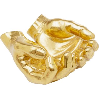 Декоративний об`єкт KARE DESIGN Hand Bowl, 30 см, (золотий) 57890 у Києві купити kare-design меблі світло декор