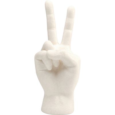 Декоративний об`єкт Peace Hand 36cм, (білий) 58374 у Києві купити kare-design меблі світло декор