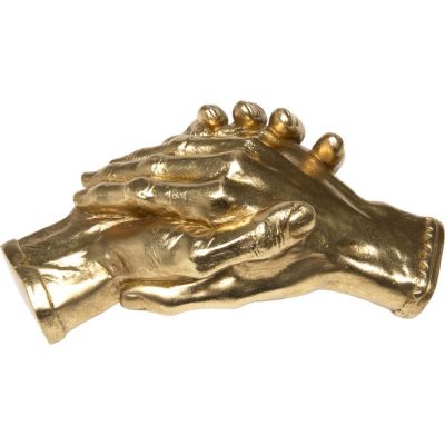 Декоративний об`єкт Shake Hands Gold 25cм, (золотий) 58376 у Києві купити kare-design меблі світло декор