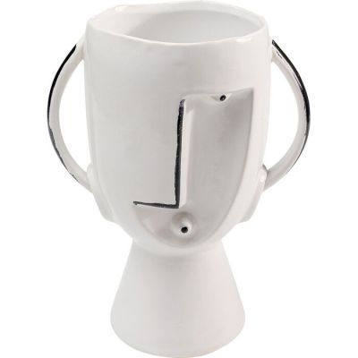 Ваза KARE DESIGN Face Pot, 30 см, (білий) 51689 у Києві купити kare-design меблі світло декор