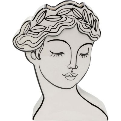 Ваза KARE DESIGN Favola Lady, 26 см, (білий) 55002 у Києві купити kare-design меблі світло декор