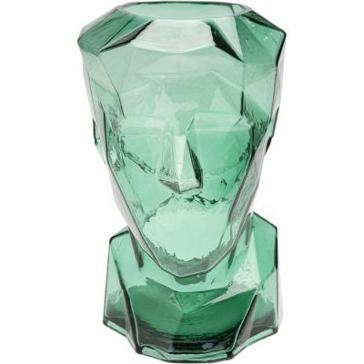 Ваза KARE DESIGN Face Green, 30 см, (зелений) 56188 у Києві купити kare-design меблі світло декор