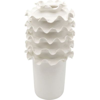 Ваза KARE DESIGN Viento White, 39 см, (білий) 56717 у Києві купити kare-design меблі світло декор