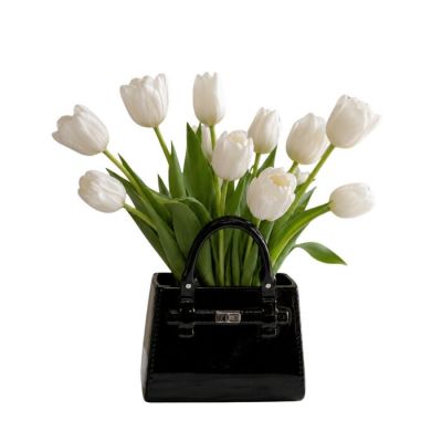 Ваза KARE DESIGN Black Purse , 24 см, (чорний) 58066 у Києві купити kare-design меблі світло декор