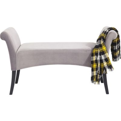 Банкетка KARE DESIGN Motley Velvet Silvergrey, 107 см, (сірий) 83296 у Києві купити kare-design меблі світло декор