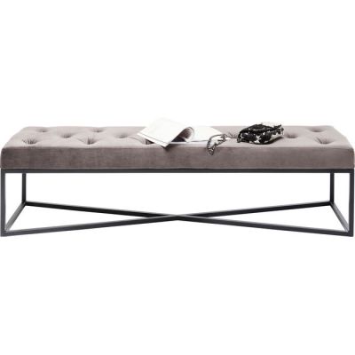Банкетка KARE DESIGN Crossover Grey Black, 150 см, (сірий) 84088 у Києві купити kare-design меблі світло декор
