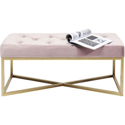 Банкетка KARE DESIGN Crossover Rose Brass, 90 см, (рожевий) 84087 у Києві купити kare-design меблі світло декор