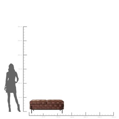 Банкетка Weave Mocca 121 см, (коричневий) 70931 у Києві купити kare-design меблі світло декор