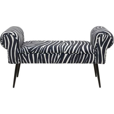 Банкетка Wing Zebra, 100 см, (чорно-білий) 71169 у Києві купити kare-design меблі світло декор