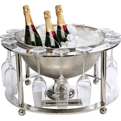 Охолоджувач для пляшок KARE DESIGN Bubbly Time, d:60, (хром) 61502 у Києві купити kare-design меблі світло декор