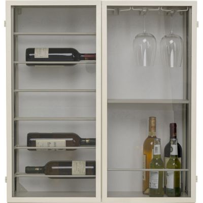 Полиця навісна для пляшок KARE DESIGN Porto Greige, 75x80, (сіро-бежевий) 70150 у Києві купити kare-design меблі світло декор