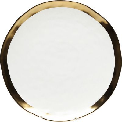 Тарілка KARE DESIGN Bell, d:26, (біло-золотий) 60499 у Києві купити kare-design меблі світло декор